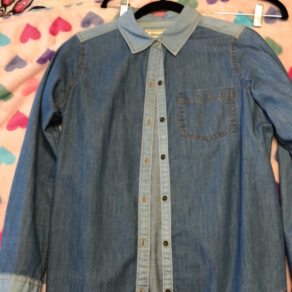 Denim button down - Picture 3 of 3